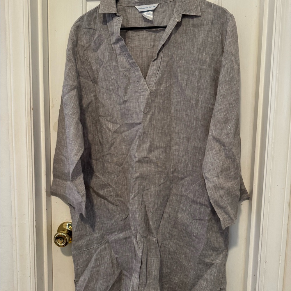 The Company Store Light Gray Shirt